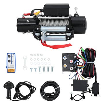 vidaXL Elektrische lier 12 V 5909 kg, Doe-het-zelf en Bouw, Verzenden, Nieuw