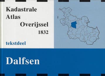 Kadastrale Atlas Overijssel 1832 Dalfsen I + II H. Bordewijk, Boeken, Verzenden, Gelezen, H. Bordewijk