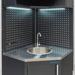 Datona Werkplaatsinrichting PREMIUM hoekwerkbank met RVS, Ophalen of Verzenden, Nieuw