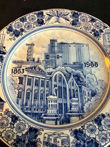 Velsen, Sassenheim - Assiette murale - Faïence - CSM Halfweg