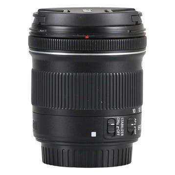 Canon EF-S 10-18mm f/4.5-5.6 IS STM met garantie, Ophalen of Verzenden
