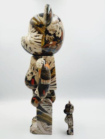 Utagawa Kuniyoshi x Medicom Toy Be@rbrick - Toshusai Sharaku
