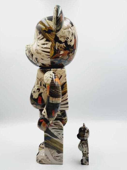 Utagawa Kuniyoshi x Medicom Toy Be@rbrick - Toshusai Sharaku, Antiek en Kunst, Kunst | Schilderijen | Modern