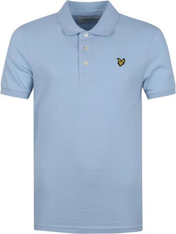 Lyle and Scott Polo Lichtblauw maat Maat 52/54 (L) Heren, Maat 52/54 (L), Nieuw, Lyle and Scott, Verzenden