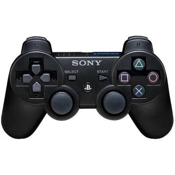 Sony PS3 Controller Dualshock 3 Zwart (PS3 Accessoires), Ophalen of Verzenden, Zo goed als nieuw