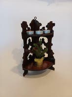 Wandtafel - Grenenhout - Opvouwbaar Hoekschap