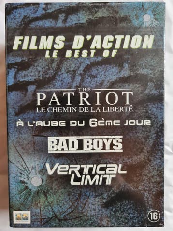 FILMBOX / THE PATRIOT / THE 6TH DAY / BAD BOYS / VERTICAL, Gebruikt