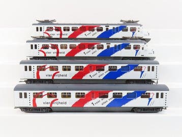 Lima H0 - 149733 - Treinstel (1) - 4-Delige set Mat 54