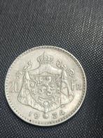 België. Leopold III. 20 Francs 2 x (Zonder minimumprijs)