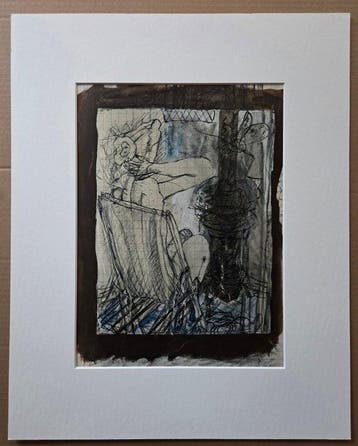 Georges Braque (1882-1963), after - Vrouw in stoel.