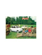 1964 FIAT 500 D SUNROOF & GIARDINIERA BROCHURE NEDERLANDS, Ophalen of Verzenden, Nieuw