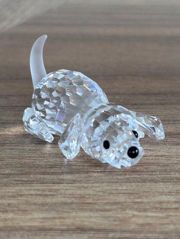 Swarovski - Beeldje - Beagle playing - 172296 - Kristal