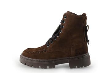 Nubikk Veterboots Meisjes in maat 28 Bruin, Kinderen en Baby's, Verzenden, Jongen of Meisje, Nubikk, Schoenen