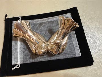 Bongelli Argenti - Beeldje - “Large” DOVE Pair - 925 zilver