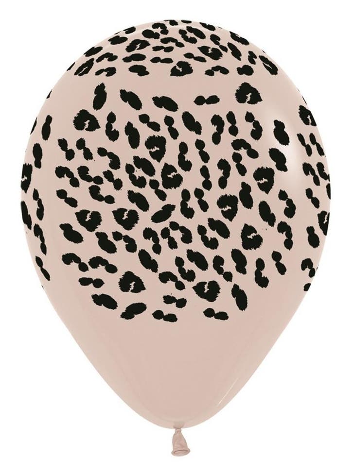 Ballonnen Cheetah White Sand 30cm 25st, Hobby en Vrije tijd, Feestartikelen, Nieuw, Verzenden