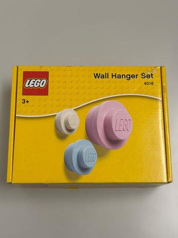 Lego Set - Icons - Storage Brick 8 Knobs 4004 + 2× Wall, Nieuw