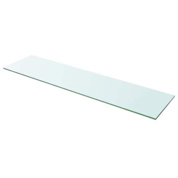 vidaXL Wandschap transparant 100x25 cm glas, Huis en Inrichting, Kasten | Wandmeubels, Verzenden, Nieuw