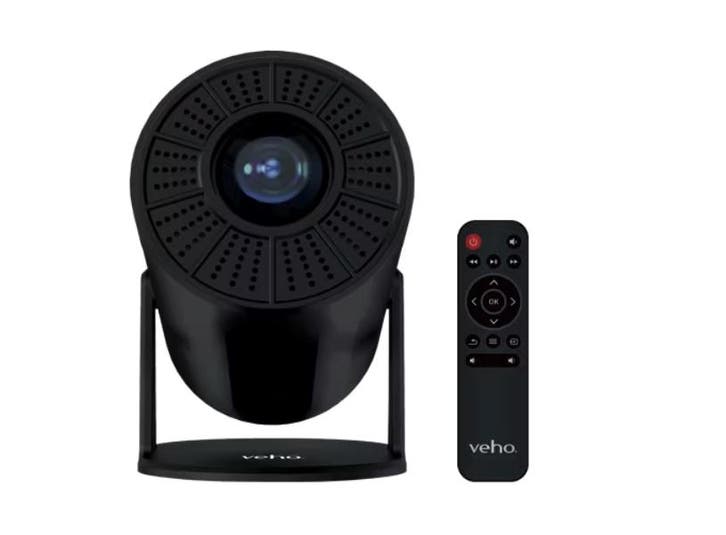 2dekans | Veho Quda FX Draagbare Smart Projector - 90 x 90 x, TV, Hi-fi & Vidéo, Projecteurs vidéo, Enlèvement ou Envoi