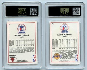 NBA Hoops - Lot of 2 - 1989 - All-Star - GMA 9 - Michael, Nieuw