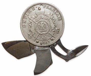 Frankrijk. Napoléon III. 5 Francs Éloi Pernet – Nécessaire