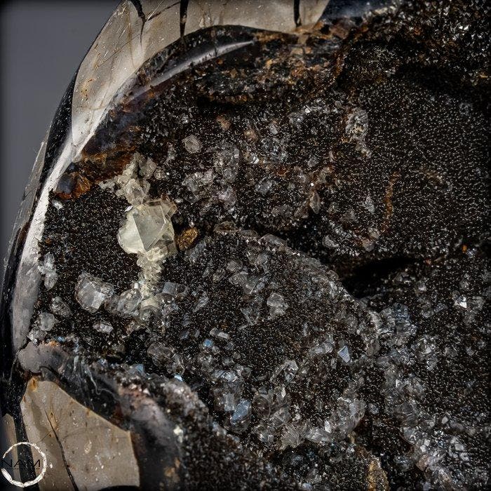 Septarien Calciet Geode Ei – Monumentaal Luxeobject uit, Collections, Minéraux & Fossiles