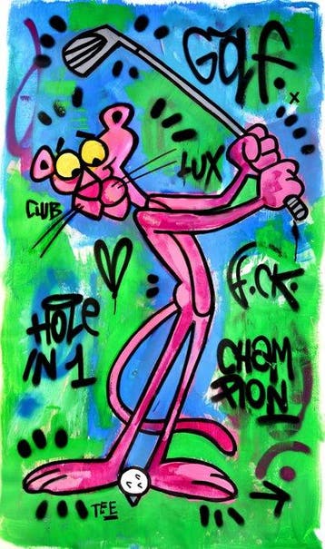 LACRISS (1990) - Pink Panther - Golf - Club Lux - XXL
