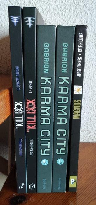Magnus / Karma City / The Kill Lock - 5x C - 5 Album -, Boeken, Nieuw