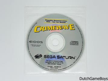 Sega Saturn - Crimewave - Demo Disk, Verzenden