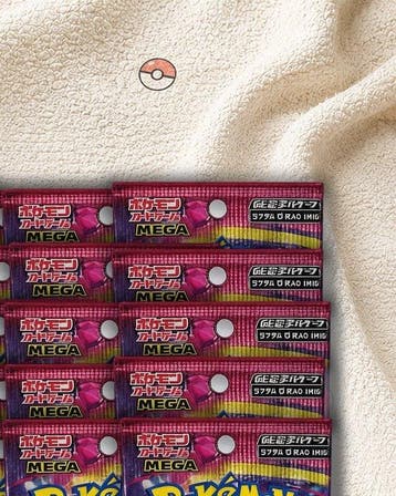 Pokémon - 25 Booster pack - Pokémon TCG MEGA - MEGA s