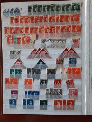 Pays-Bas 1872/2007 - Grande collection de défauts de plaques