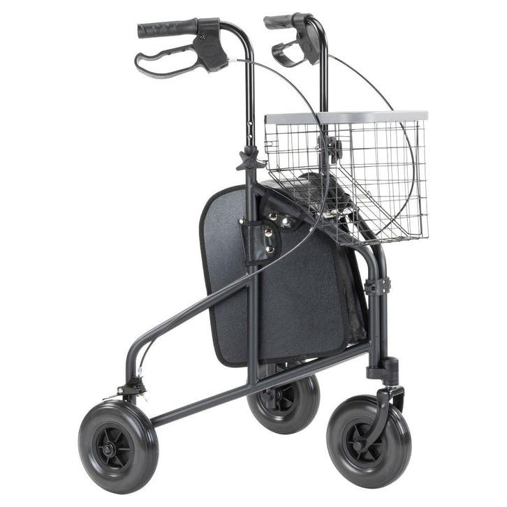 Driewiel indoor rollator lichtgewicht, Diversen, Rollators, Ophalen of Verzenden
