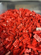 Lego Briques - Lego 1x2 plates dark red 250 stuks
