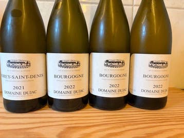 2021 Domaine Dujac Morey Saint Denis Blanc & 2022 x 3, Verzamelen, Nieuw