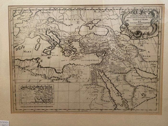 Holy Land , Egypt , Arabia , Ottoman Empire , Greece , Italy, Boeken, Atlassen en Landkaarten