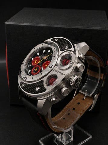DeLorean - Time Reactor DMC-12 Automatic Moon Phase - Zonder, Nieuw