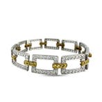 Other brand - Armband - 18 karaat Geel goud, Platina,