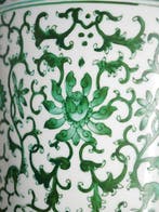 dekselvaas - Porselein - handgeschilderd