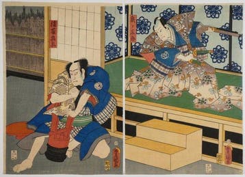 Utagawa Toyokuni III (Kunisada) (1786–1865) – Yoshitsunes