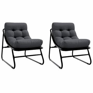 Metalen Tuinstoelen (2st) Tweede kansje: 52% goedkoper, Jardin & Terrasse, Verzenden