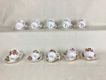 Royal Albert, Paragon, Richmond, Queen Anne, Lizabethan,, Antiquités & Art