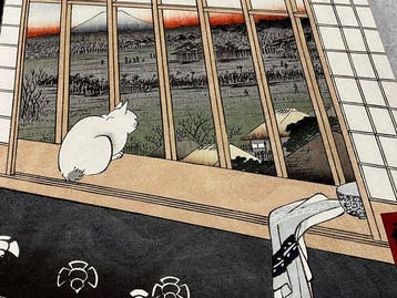“Cat Mount Fuji” - Limited Edition 4/50 - Koyomi - Pays-Bas