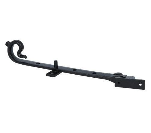 Raamuitzetter met krul 250mm ijzer zwart, Doe-het-zelf en Bouw, Deuren en Vliegenramen, Nieuw