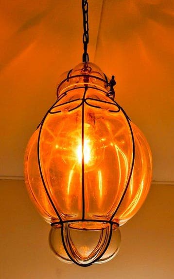 Kroonluchter - Muranoglas - XL Hanglamp Glas