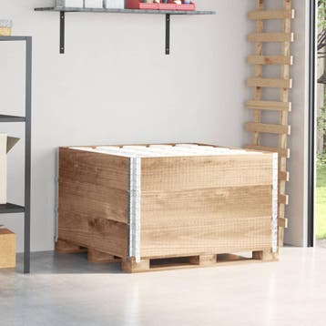 vidaXL Palletopzetranden 3 st 100x100 cm massief grenenhout, Verzenden