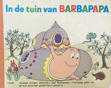 In de tuin van barbapapa kartonboek - Tison, Verzenden, Nieuw