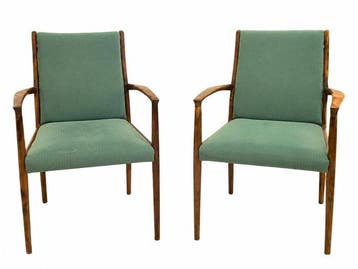 Fauteuil - Palissander - A pair of armchairs