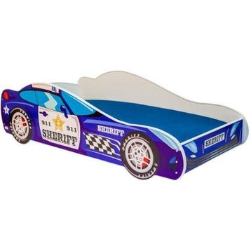 Autobed 140x70cm Hout | Tweede Kansje | OP = OP (kinderbed), Kinderen en Baby's, Kinderkamer | Bedden, Verzenden, 70 tot 85 cm