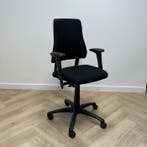 refurbished Axia BMA ergonomische bureustoel, zwart, Bureaustoel