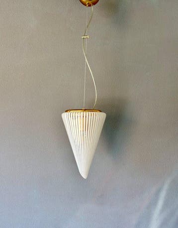 Plafondlamp - Murano filigrane stof - Murano-glas -