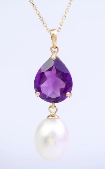 Sans prix de réserve - Collier - 14 carats Or jaune